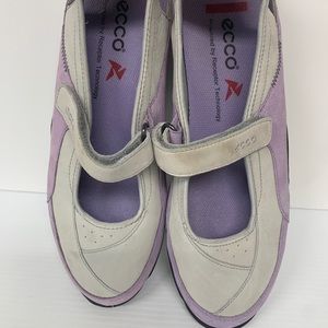 ECCO Woman’s Shoes - Purple/White - Size: 39